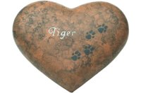 Herz-Tierurne: herz-07-se12-pfote04-Tiger