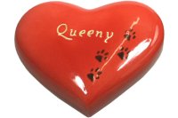 Herz-Tierurne: herz-07-tomatenrot-4pfoten-Queeny